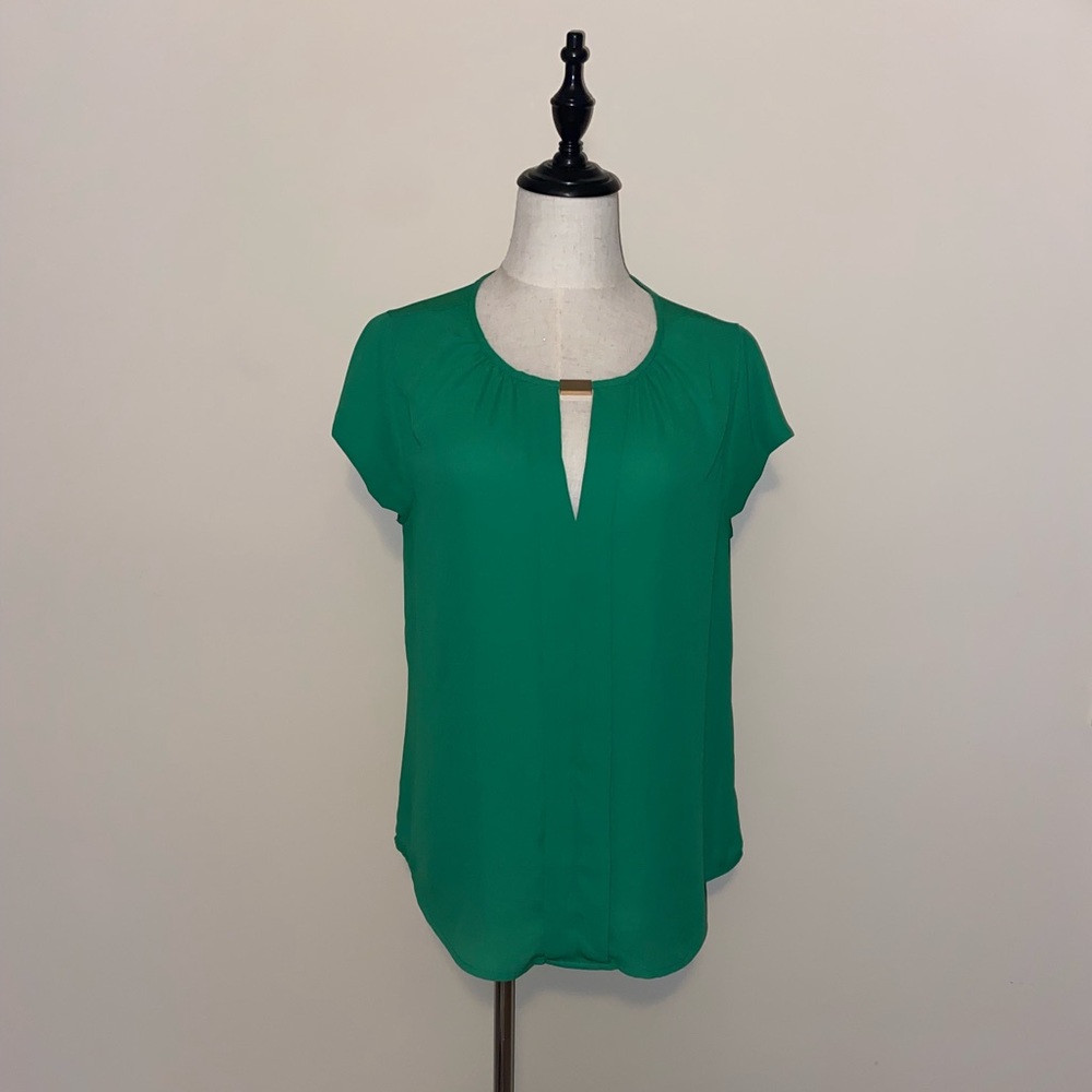 Meraki Green Blouse